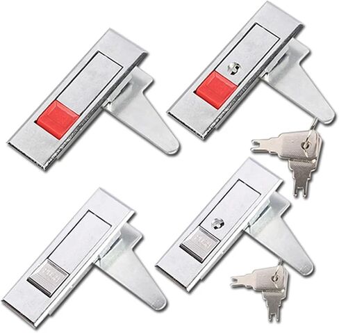 زر LOPUSH الطائرة MS509 مقبض DOOR DOOR LOCKS MS503 خزانة كهربائية قفل MS603 درج الأثاث أقفال خزانة 1PCS (MS503 ، مع المفتاح) in Saudi Arabia