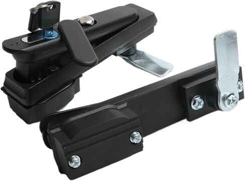 MS840-1 توزيع توزيع الطاقة خزانة سحب مقبض القفل شحن الشحن شبكة خزانة قفل الباب الباب 1PCs (XJJ-840-3) in Saudi Arabia