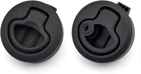 XK246-61 Plastic Black Red Blue White Circular Pull Ring Lock with Lock and Without Lock 1Pcs(XK246-61H) in Saudi Arabia