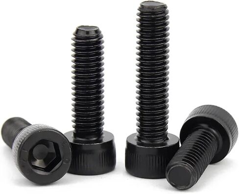 5-50pcs M1.6 M2 M2.5 M3 M4 M5 M6 M8 *L DIN912 Stainsal Steel Hex Allen Cap Cap Cap Screw أو Black Grade 12.9 Scles (Black ، 14mm_m2.5 (50pcs)) in Saudi Arabia
