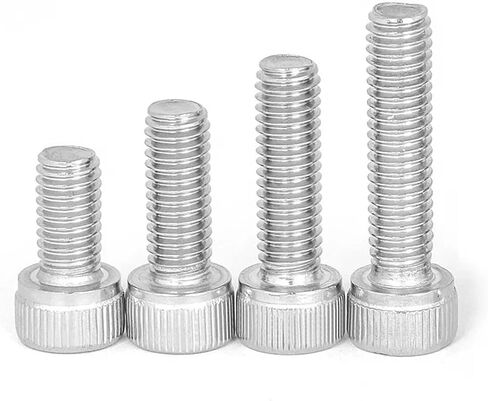 5-50Pcs M1.6 M2 M2.5 M3 M4 M5 M6 M8 *L DIN912 Stainless Steel Hex Allen Socket Cap Head Screw Or Black Grade 12.9 Metric Screws(Steel,25MM_M5(10PCS)) in Saudi Arabia