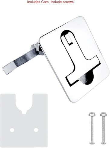 Accessories 316 Stainless Steel Boat Hatch Deck Latch Turning Lock Lift Handle Flush Mount Cam Latch Flush Pull Hatch in Kuwait