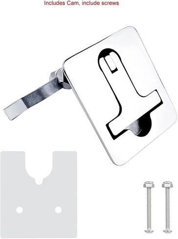 Accessories 316 Stainless Steel Boat Hatch Deck Latch Turning Lock Lift Handle Flush Mount Cam Latch Flush Pull Hatch in Saudi Arabia