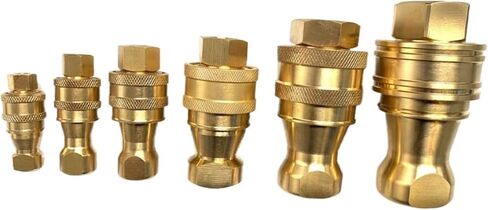 أنبوب الماء الهيدروليكي النحاسي موصل سريع KZD 1-4 G1/8 ذكر in Kuwait