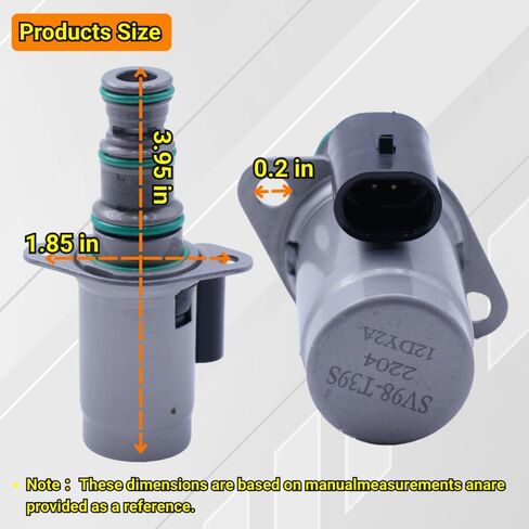12V SV98-T39S صمام الملف اللولبي متوافق مع جرار Hydraforce و JCB اللودر لحفر Caterpillar CT60 CT80# SV98T39S SV3-D2-D12 1505-12DR 35T40860 580037013 5019094 25/22913 in Saudi Arabia