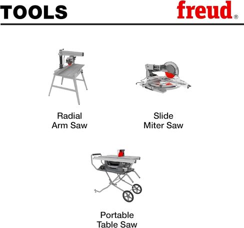 Freud LU91R008 8-1/2"Thin Kerf Sliding Compound Miter Saw Blade, Multi, One Size in Saudi Arabia