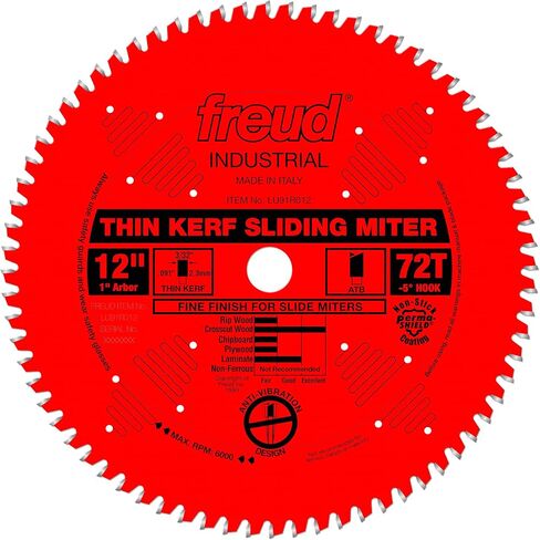 فرويد LU91R008 8-1/2 "ريشة منشارة رقيقة منحنية مجمع منزلق ميتر، متعدد، مقاس واحد in Kuwait
