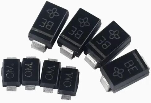 20PCS TVS Transient Diode SMAJ6.8A SMD Unidirectional 6.8V 5.0A 10A 15A 18A 36A 30A 40A(SMAJ10A AX) in Saudi Arabia