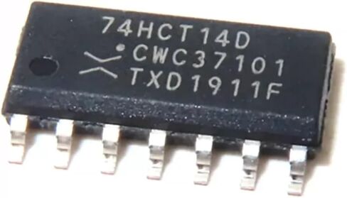 10pcs 74HCT14D SMD SOP14-3.9MM Schmitt Trigger Chip HCT14 in Saudi Arabia