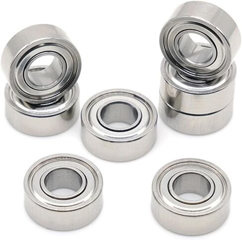 10pcs 687zz 7x14x5mm groove ball تحمل Miniature Mini 687-Zz in Saudi Arabia