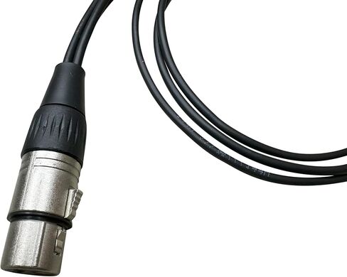 Premium 3 Way XLR Splitter Cable, Microphone Y Cable for Professional Audio Recording - 2ft Balanced (1 Female to 3 Male) in Saudi Arabia