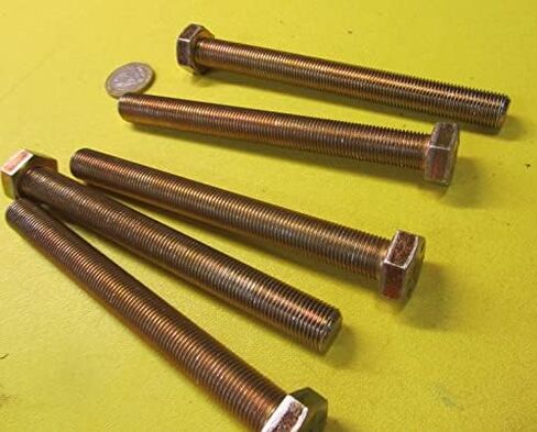 الصف الثامن براغي الصلب الأصفر Rh ft 1/2 "-20 × 5.00" طول 5 أجزاء. in Saudi Arabia