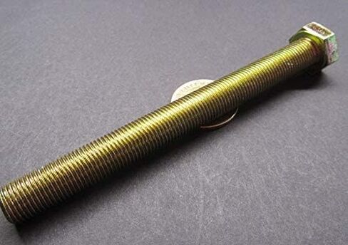 الصف الثامن براغي الصلب الأصفر Rh ft 1/2 "-20 × 5.00" طول 5 أجزاء. in Saudi Arabia