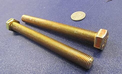 الصف الثامن براغي الصلب الأصفر Rh ft 1/2 "-20 × 5.00" طول 5 أجزاء. in Saudi Arabia