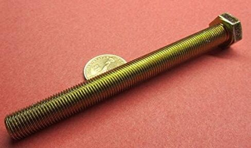 الصف الثامن براغي الصلب الأصفر Rh ft 1/2 "-20 × 5.00" طول 5 أجزاء. in Saudi Arabia