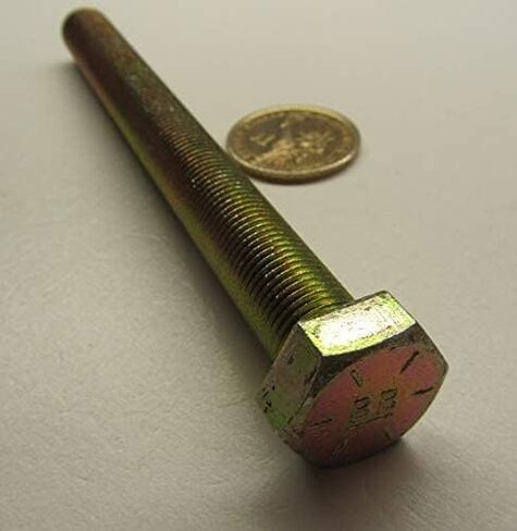 الصف الثامن براغي الصلب الأصفر Rh ft 1/2 "-20 × 5.00" طول 5 أجزاء. in Saudi Arabia