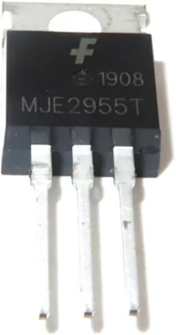 5PCS MJE3055T MJE2955T Transistor (BJT) - Single 10A/60V/75W TO-220(MJE3055T) in Saudi Arabia