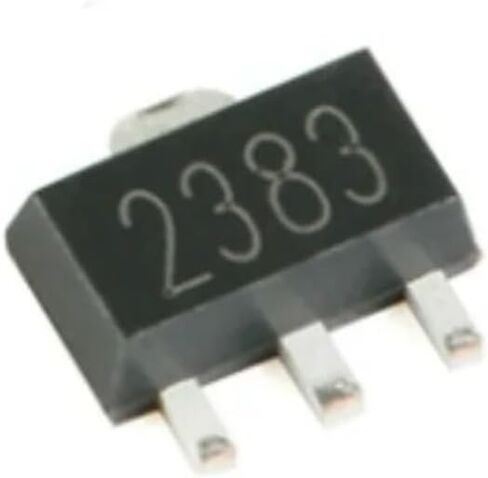 20pcs 2SC2383 SMD SOT-89 Transistor 2383 1A/160V NPN in Saudi Arabia