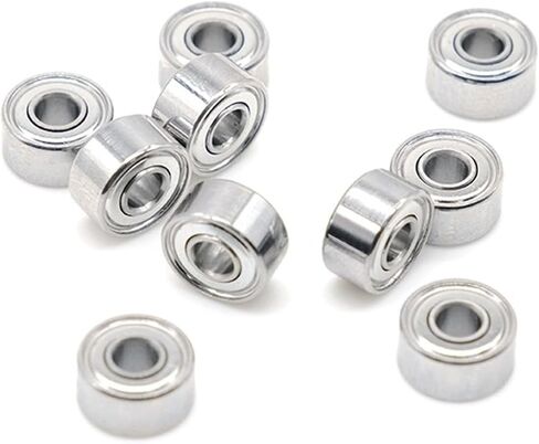S693ZZ CB 3x8x4 mm السيراميك تحمل كرة سيراميك هجينة الفولاذ المقاوم للصدأ تحمل 2 مساءً in Saudi Arabia