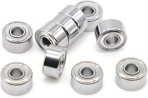 S693ZZ CB 3x8x4 mm السيراميك تحمل كرة سيراميك هجينة الفولاذ المقاوم للصدأ تحمل 2 مساءً in Saudi Arabia
