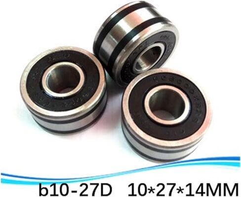 1PCS Generator Bearings B10-27d B10-50T 10 * 27 * 14mm * بوصة تحمل الصلب الأخدود العميق RA 0.8 in Saudi Arabia