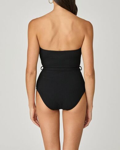 Shoshanna Women's Chain Rib Textured Belted One Piece in Saudi Arabia