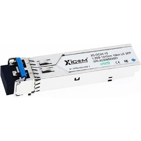 1.25G SFP MONTCEIVER MODULE 10KM LC DUPLEX CONNECTOR 1310NM SINGLEMODE SWIBER OPTIC MODULE (1 PCS 10km) in Kuwait