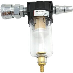 AF2000 1/4 Air Filter compressor Air Source Treatment Unit Air Water Oil Separation Type Pneumatic Filter(Type 1 With 10mm 1-4,G Thread) in Kuwait