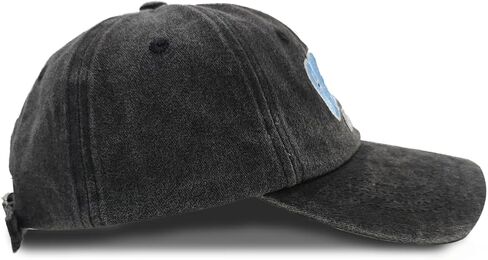 Embroidered Vintage Washed Hat for Men Women，Classic Unisex Adjustable Cotton Fans Baseball Cap in Saudi Arabia