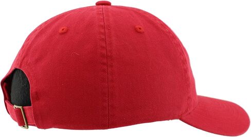 ZHATS Standard Ohio State Buckeyes National Champs 2024 Football Adjustable Hat Red Block Officially Licensed in Saudi Arabia