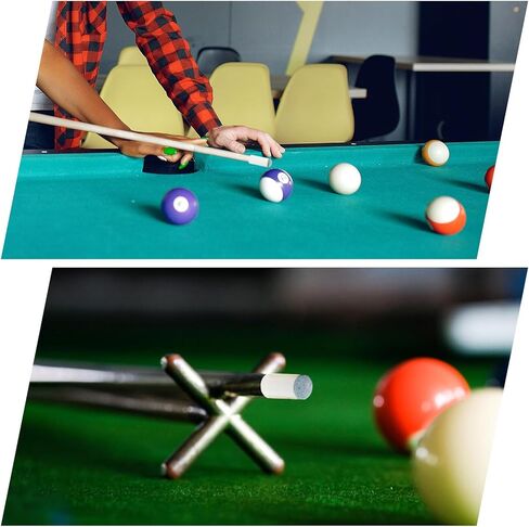 50 PCS Pool Stick Tips, Billiard Pool Cue Tips Replacement Repair Kit Screw-On and Slip-On Snooker Cue Stick Ferrules for Pools Table Cues Stick-Tips Head and Leather Snooker Sticks (9/10/11/12/13 mm) in Saudi Arabia