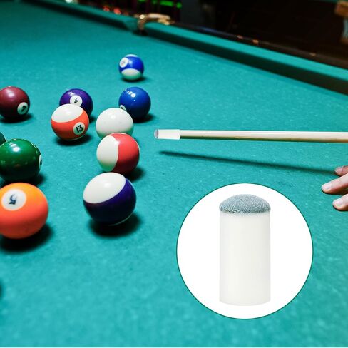 50 PCS Pool Stick Tips, Billiard Pool Cue Tips Replacement Repair Kit Screw-On and Slip-On Snooker Cue Stick Ferrules for Pools Table Cues Stick-Tips Head and Leather Snooker Sticks (9/10/11/12/13 mm) in Saudi Arabia