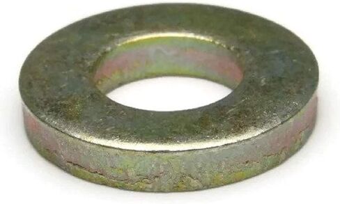Flat Washers Extra Thick Grade 8 Yellow Zinc 5/8" - Qty-25 in Saudi Arabia