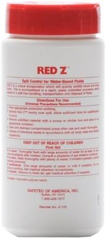Red Z Bio Fluids Absorbent Powder 11 oz bottle in Saudi Arabia