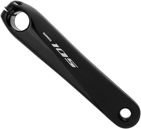 Shimano 105 FC-R7000 Crankset-160mm ، 11 سرعات ، حلقات ث/س ، 110 BCD ، Hollowtech Crank Arms ، Hollowtech II المغزل in Saudi Arabia