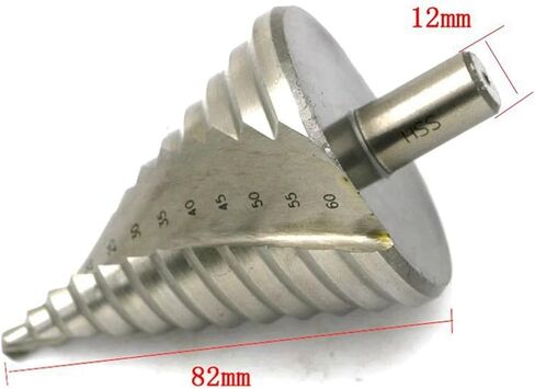 HSS 6-60mm خطوة مخروطة القاطع بتات ثقب القاطع بتات مزدهر الحواف reamer 1pcs in Saudi Arabia