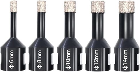 M14 6-16mm الماس الجاف الحفر البتات البتات السيراميك ثقب الحفر فتحات فتحة الفتحة الفتحة 1pcs (1pcs 16mm) in Saudi Arabia