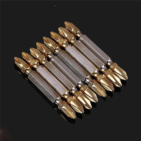 65mm PH2 Magnetic Cross Double Head Screwdriver Bits Hex Shank Magnetic Screw Driver Drill Bit 1Pcs(10Pcs) in Saudi Arabia