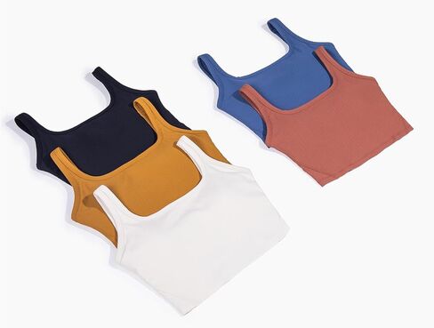 Chilylori للسيدات السلس الرياضي حمالة الصدر تجريب المحصول العلوي مضلعة مضلع مبطنة طويلة الخطوط السلكية متوسطة الدعم قمم اللياقة البدنية حمالات أعلى تجريب للنساء حمالة الصدر الرياضية أصفر م. in Kuwait
