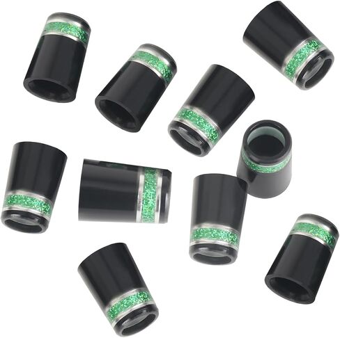 Golf Sleeve Ferrules Replacement Plastic Golf Club Shafts Accessory Kit Tip Size 0.370 Golf Ferrules Parallel Tip Iron Ferrules 9.3x20x14 Silver/Blue/Red/Green in Kuwait