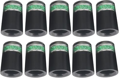 Golf Sleeve Ferrules Replacement Plastic Golf Club Shafts Accessory Kit Tip Size 0.370 Golf Ferrules Parallel Tip Iron Ferrules 9.3x20x14 Silver/Blue/Red/Green in Kuwait