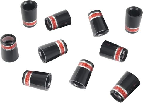 Golf Sleeve Ferrules Replacement Plastic Golf Club Shafts Accessory Kit Tip Size 0.370 Golf Ferrules Parallel Tip Iron Ferrules 9.3x20x14 Silver/Blue/Red/Green in Kuwait