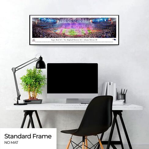 Super Bowl 2017 Champions - New England Patriots - NFL Panoramic Poster and Wall Décor by Blakeway Panoramas in Kuwait