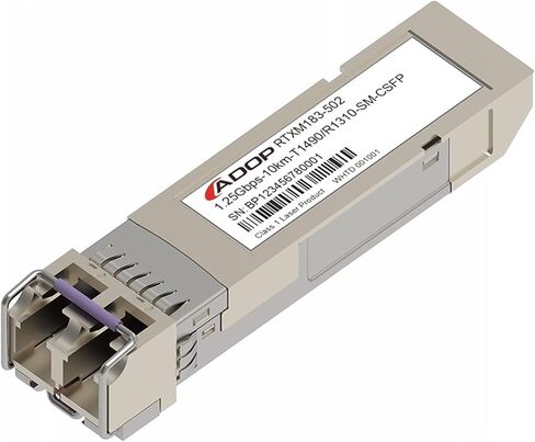 CSFP 1.25G 10km متوافق 1000Base CSFP 10km DOM Simplex LC SMF MODULE in Saudi Arabia