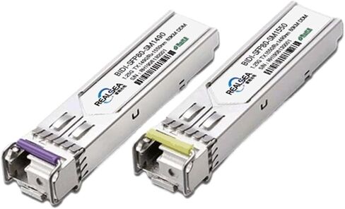 الوحدة النمطية البصرية SFP 1.25G BIDI-SFP80-SM1490 الوضع المفرد الألياف الفردية 80 كم in Saudi Arabia