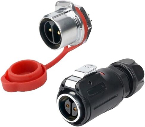 LP24 Aviation Plug 2-Core 35a موصل الطاقة السريعة القابلة للانعكاس (قابس أنثى) in Saudi Arabia