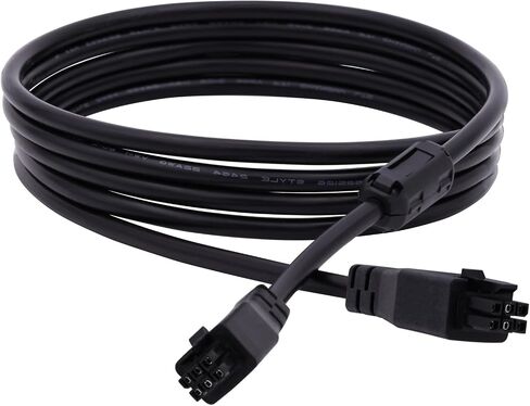 78.74 inch 6-Pin AMS HUB Extension Cable for Bambu Lab P1P/P1S/X1C/X1/X1E 3D Printer, 22AWG High Purity Copper Wire with Magnetic Ring Filter in Saudi Arabia