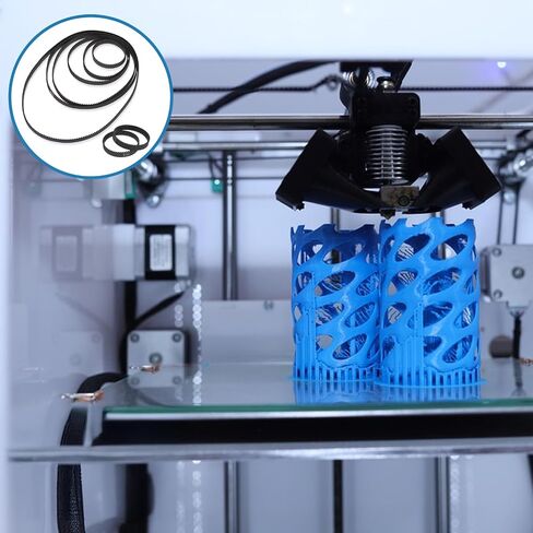 حزام GT2 ، 8 PCS 3D طابعة توقيت حزام 3D طابعة مفتوحة حزام متزامن 110 مم 112 مم 122 مم 158 مم 200 مم 280 مم 300 مم 400 مم عرض 6 مم لحزام محرك الطابعة 3D in Saudi Arabia