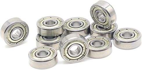 604ZZ 4x12x4 Mm Miniature Ball Bearings Chrome Steel 10Pcs(625ZZ 5x16x5) in Saudi Arabia