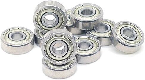 604ZZ 4x12x4 Mm Miniature Ball Bearings Chrome Steel 10Pcs(625ZZ 5x16x5) in Saudi Arabia